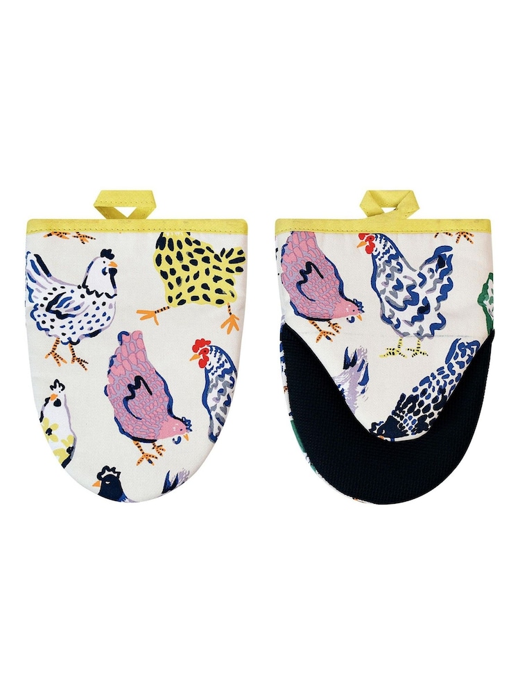 Ulster Weavers Chick Chicken Microwave Mitts Pair - Image 3 of 3