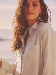 Natural Summer Shirt with Linen - Image 4 of 6