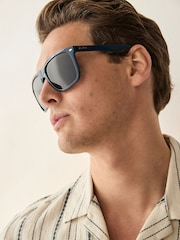 Blau - Ray-Ban Boyfriend Two Sonnenbrillen - Bild 7 von 8