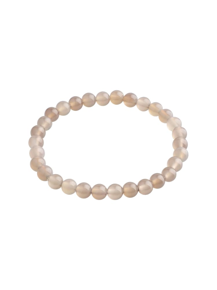 PILGRIM Unisex Grey Powerstone Bracelet - Image 1 of 3