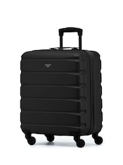 Flight Knight 56x45x25cm EasyJet Overhead 4 Wheel ABS Hard Case Cabin Carry On Hand Luggage - Image 1 of 8