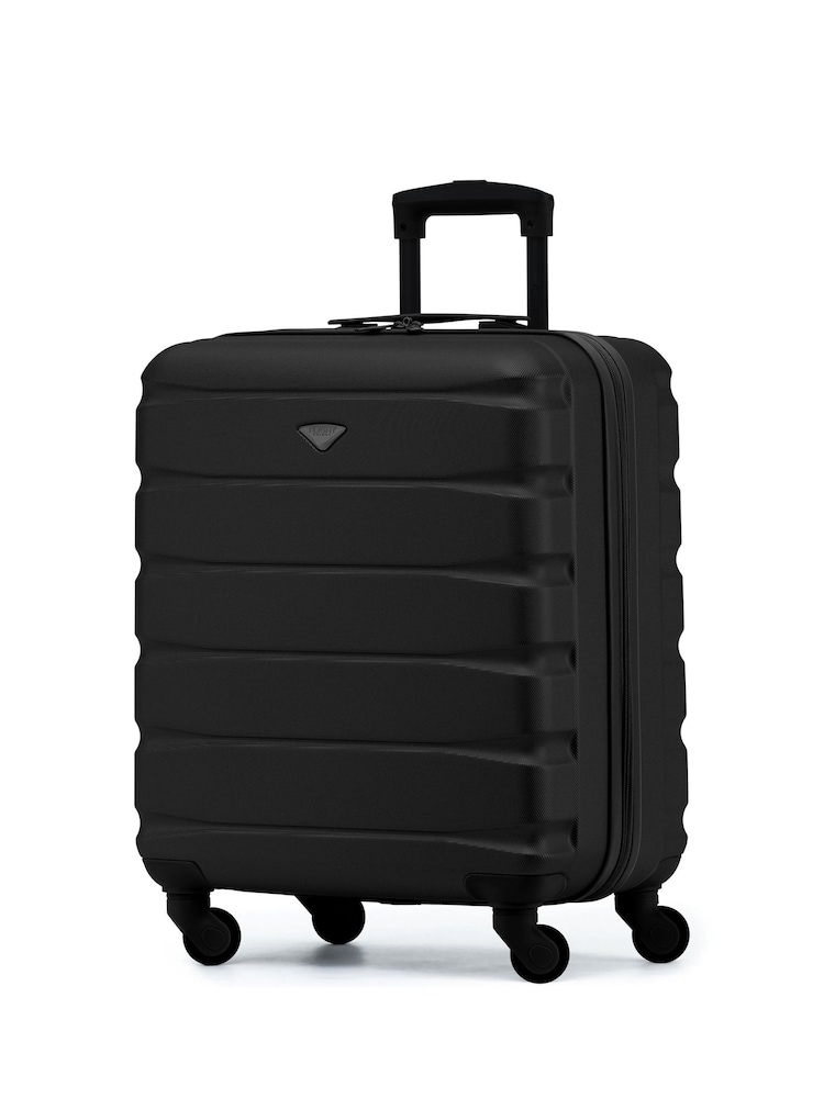 Flight Knight 56x45x25cm EasyJet Overhead 4 Wheel ABS Hard Case Cabin Carry On Hand Luggage - Image 1 of 8