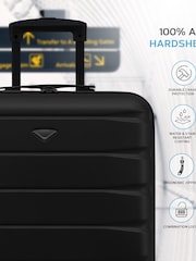 Flight Knight 56x45x25cm EasyJet Overhead 4 Wheel ABS Hard Case Cabin Carry On Hand Luggage - Image 6 of 8