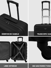 Flight Knight 56x45x25cm EasyJet Overhead 4 Wheel ABS Hard Case Cabin Carry On Hand Luggage - Image 8 of 8