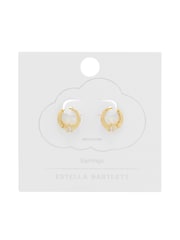 Estella Bartlett Gold Moon and Star Hoops - Image 3 of 3