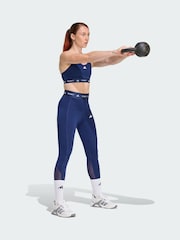 adidas Blue Techfit Bra - Image 3 of 9