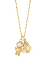 Estella Bartlett Spaceship and Astronaut Charm Necklace - Slika 2 od 4