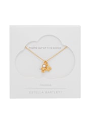 Estella Bartlett Spaceship and Astronaut Charm Necklace - Slika 3 od 4