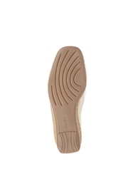 Pavers Gold Leather Espadrilles - Image 5 of 5