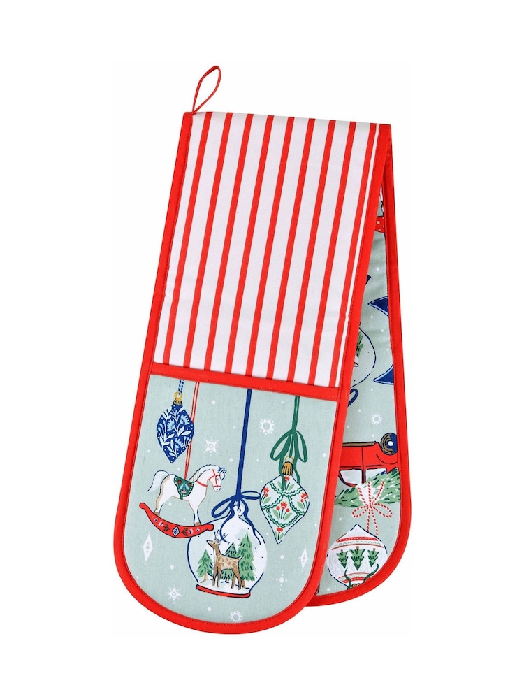 Ulster Weavers Christmas Ornaments Cotton Double Oven Double Gloves - Image 3 of 3 Ulster Weavers Christmas Ornaments Cotton Double Oven Double Gloves - Image 3 of 3