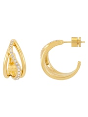 Pendientes Twisted Pave de The Edit by Estella Bartlett - Imagen 2 de 3