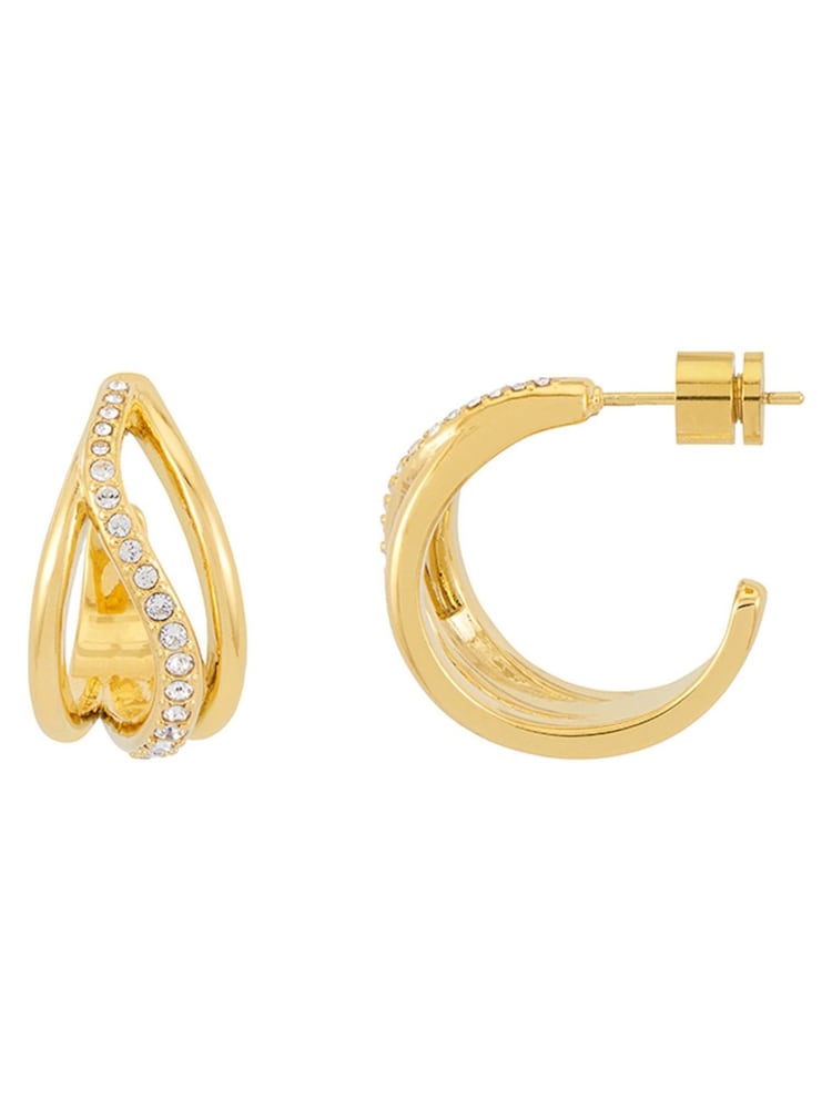 Pendientes Twisted Pave de The Edit by Estella Bartlett - Imagen 2 de 3 Pendientes Twisted Pave de The Edit by Estella Bartlett - Imagen 2 de 3