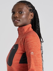 Craghoppers Orange Trina Half Zip Fleece Top - Image 5 of 8