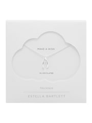 Estella Bartlett Silver Tone Wishbone Necklace - Image 3 of 3