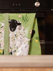 Ulster Weavers Woolly Sheep Cotton Double Oven Double Gloves - Image 3 of 5
