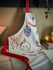 Ulster Weavers Christmas Ornaments Cotton Apron - Image 1 of 3