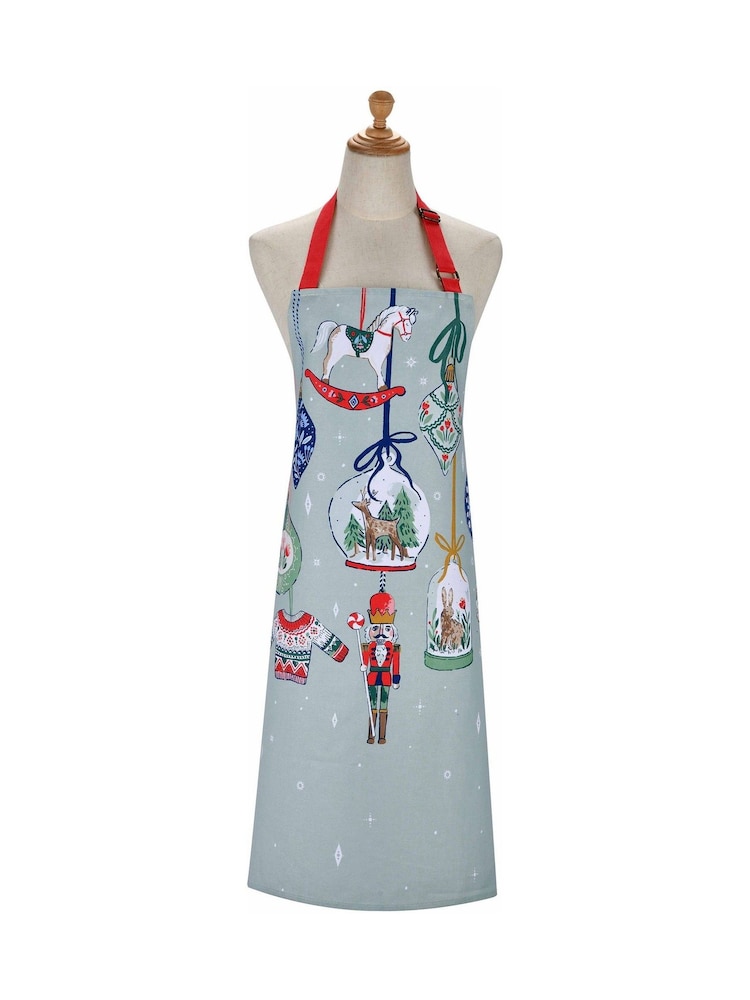 Ulster Weavers Christmas Ornaments Cotton Apron - Image 2 of 3 Ulster Weavers Christmas Ornaments Cotton Apron - Image 2 of 3