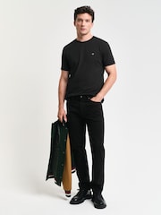 GANT Black Regular Fit Desert Jeans - Image 2 of 5