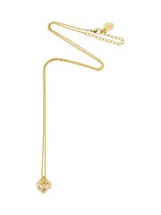 Estella Bartlett Gold Tone Multi Heart Charm Necklace - Image 3 of 4