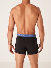 Black Bright Waistband A-Front Boxers 8 Pack - Image 12 of 13