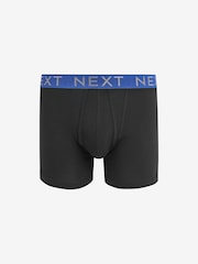 Black Bright Waistband A-Front Boxers 8 Pack - Image 8 of 13