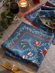 Ulster Weavers 12 Days of Christmas Cotton Napkin - Image 1 of 3