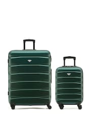 Set Of 2 Large Check-In & Small Carry-On Hardcase Travel Suitcase - Image 1 of 6