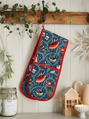 Ulster Weavers 12 Days of Christmas Cotton Double Oven Double Gloves - Image 1 of 3
