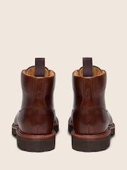 Oliver Sweeney Brown Pull-Up Calf Leather Boots - Image 3 of 6