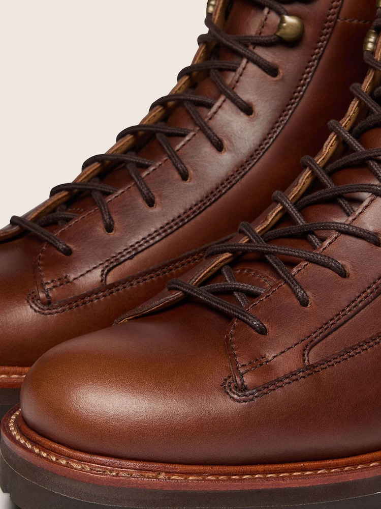 Oliver Sweeney Brown Pull-Up Calf Leather Boots - Image 6 of 6 Oliver Sweeney Brown Pull-Up Calf Leather Boots - Image 6 of 6
