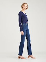 Levis 725 High Rise Boot Cut Jeans - Image 3 of 8