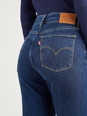 Levis 725 High Rise Boot Cut Jeans - Image 6 of 8