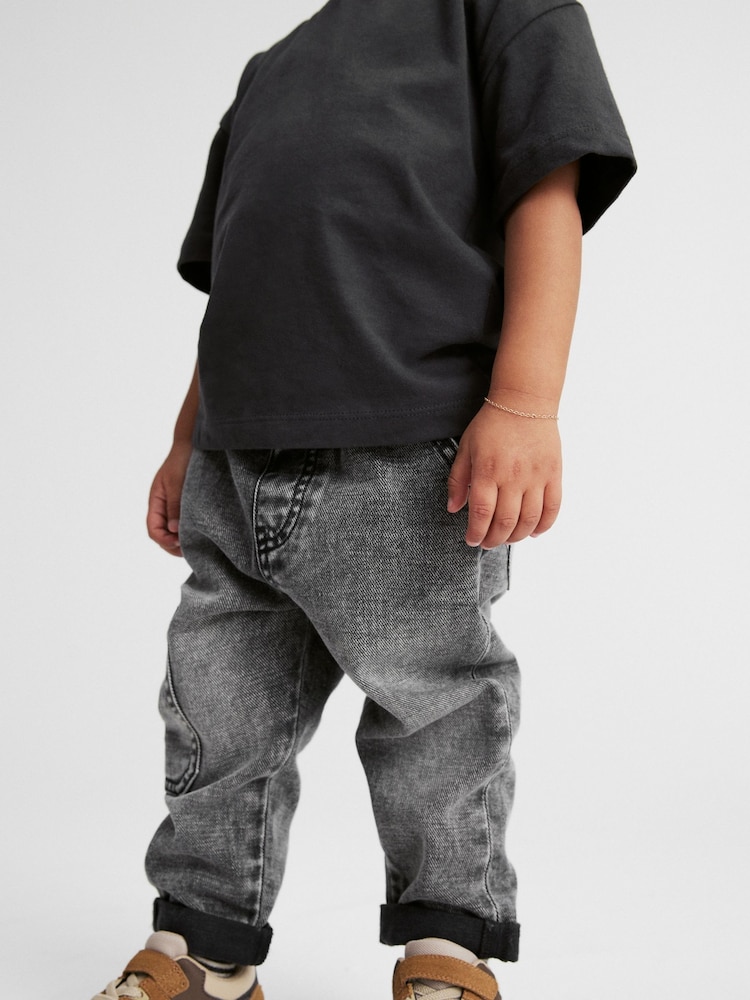 Grey Denim Utility Jeans (3mths-7yrs) - Image 1 of 7