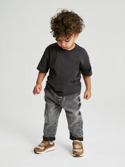 Grey Denim Utility Jeans (3mths-7yrs) - Image 2 of 7