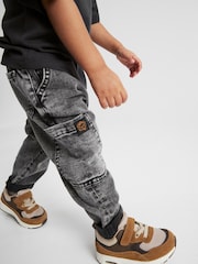 Grey Denim Utility Jeans (3mths-7yrs) - Image 4 of 7