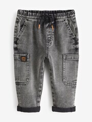Grey Denim Utility Jeans (3mths-7yrs) - Image 5 of 7