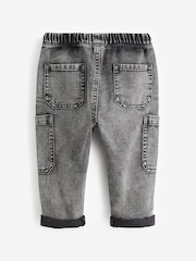 Grey Denim Utility Jeans (3mths-7yrs) - Image 6 of 7