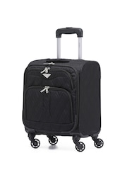 Flight Knight Black 45x36x20cm EasyJet Soft Case Cabin Carry On Suitcase Hand Luggage - Image 1 of 7