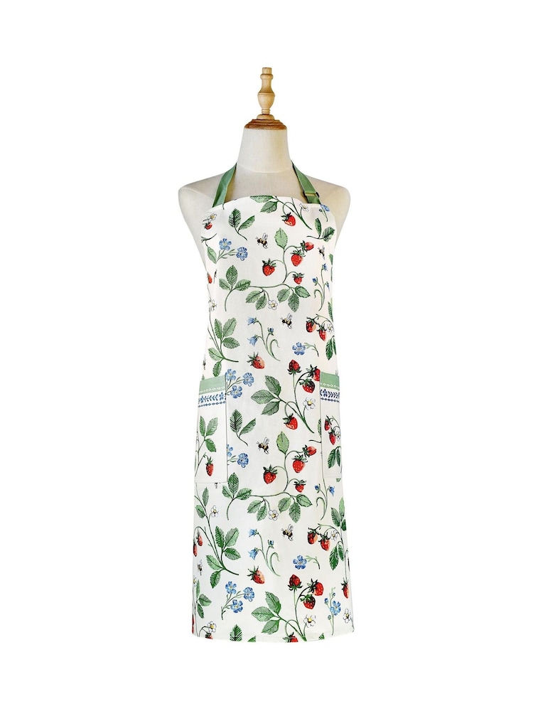 Ulster Weavers Strawberry Patch Cotton Apron - Image 3 of 3
