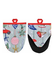 Ulster Weavers Christmas Ornaments Microwave Mitts Pair - Image 3 of 3