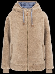 Trespass Lavelle Faux Fur Teddy Fleece Hoodie - Image 5 of 5