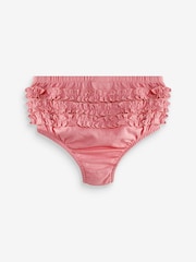 rožnata/bela - Frill Knickers 2 komplet (0mths-2yrs) - Slika 1 iz 5