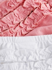 rožnata/bela - Frill Knickers 2 komplet (0mths-2yrs) - Slika 5 iz 5