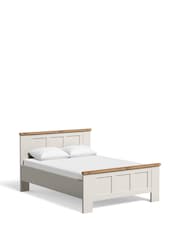 Wiemann White Truro Wooden Bed - Image 2 of 2