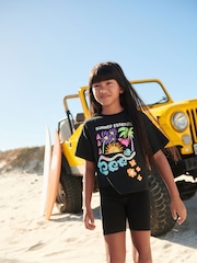 črna - Summer Sequin T-Shirt (3-16yrs) - Slika 2 iz 7