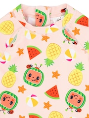 Vanilla Underground Pink Girls Cocomelon Swimsuit - Image 3 of 4