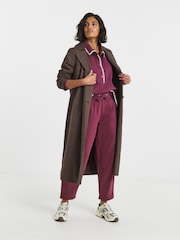Simply Be Purple Whipstitch Edge Long Sleeve Top - Image 3 of 4