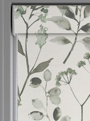 Green Isla Floral Made to Measure Roller Blind - Image 4 of 6