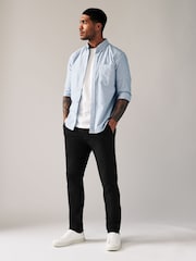 Schwarz - Chinohose in Skinny Fit mit Stretchanteil - Image 2 of 7