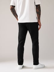 Schwarz - Chinohose in Skinny Fit mit Stretchanteil - Image 4 of 7